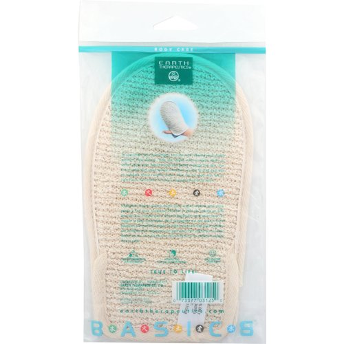 EARTH THERAPEUTICS Loofah Sisal Bath Mitt, 1 EA