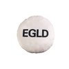 Elrond Pillow - Round Stuffed Plush Crypto Pillow by BlockCraft.shop EGLD Plush Pillow