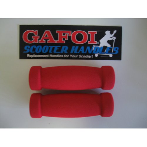 New Replacement Scooter Handle Grips for Razor Scooters (Red)