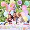 BRT Bearingshui 13th Birthday Decorations for Girls Boys, 40 Inch Rainbow Gradient Number 13 Balloon, 13th Birthday Balloon, Happy Birthday Banner, Children’s 13th Birthday Party Supplies