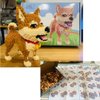 ENHANA Building Block Animal Bricks Dog Shiba Inu Micro Mini Block Dogs Building Animal Set DIY 3D Block Toy Building Blocks for Kids Or Adult and Teens1850 Pieces