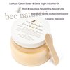 Bee Naturals Glow Body Butter – Shea & Cocoa Butter Blend for Deep Hydration, Radiant Skin, and Lasting Moisture – Infused with Organic Oils, Beeswax & Vanilla Mango Scent 5Oz – Cruelty-Free