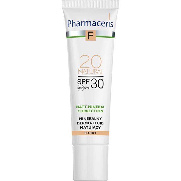 Pharmaceris F Matte Mineral Correction Fluid Make Up 20 Natural