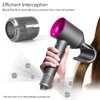 Hair Dryer Filter Replacement for Dyson Supersonic HD01 HD03 HD08 Models, Hair Dryer Outer Filter Repair Accessories(Metallic Gray)