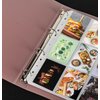 9 Pocket Card Sleeves ，Holds 1800 Cards ，Trading Card Binder Sleeves，High Quality Thickened，Card Binder Sleeves, 3 Ring 9 Pocket Pages for Sports Cards, Coupons, Game Cards，100 Pack