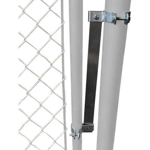 Gate Shut Sta-klos Gate Closer – Self Closing for Outdoor Gate, Dog & Pool Gate, Chain Link Fence Spring, Gate Spring, Gate Hardware, Self Closer for Door, Automatic, Adjustable Tension – Made in USA