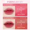 COSNORI Water Blurry Tint - Vegan Blurry Lip Tint, Lightweight & Long-lasting, Moist-watery texture, Flawless blurred lip (03 Rose Doux)