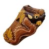 South Asia Trading Handmade Wooden Wood Intarsia Puzzle Dragon Puzzle Box (3077) - Hide Gift Cash