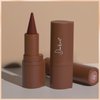 HOSAILY 3 Colors 2 in 1 Lip Liner Set, Matte Nude Dark Brown Red Lip Liner Plumping Smooth Creamy Lip Pencil, High Pigmented Long lasting Light Brown Lipstick Makeup, 02+04+06