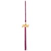 GRADFTY 2024 Graduation Double Color Tassel with 2024 Gold Charm for Graduation Cap and Gown (Maroon and White)