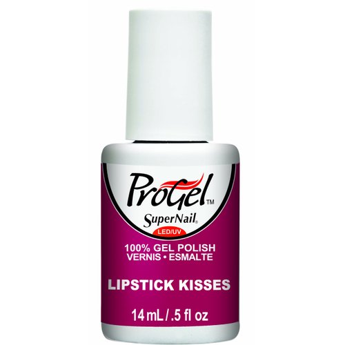 Supernail Progel Nail Lacquer, Lipstick Kisses, 0.5 Fluid Ounce