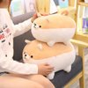 sofipal Shiba Inu Dog Plush Pillow Corgi Shiba Inu Stuffed Animal Toy Soft Shiba Inu Plushie Hugging Pillow Toy Gifts for Valentine,Christmas (Brown, 19.6 inch)
