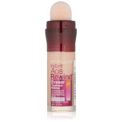 Maybelline Instant Age Rewind Eraser Treatment Makeup, Creamy Ivory, 0.68 fl. oz.