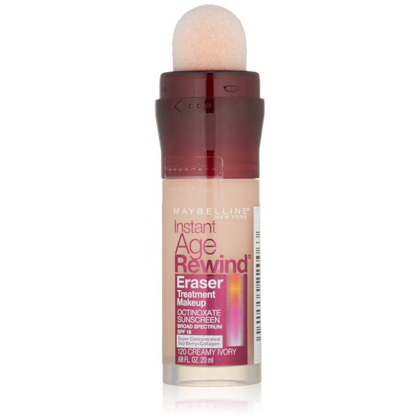 Maybelline Instant Age Rewind Eraser Treatment Makeup, Creamy Ivory, 0.68 fl. oz.