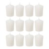 SRG White Unscented 15 Hours Votive Candles Pack of 12