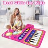 Toys for 1 Year Old Girl Gifts: Baby Piano Mat Toddler Toys Age 1-2 - 2 in 1 Piano Drum Babies Music Mat - Infant Musical Toy 12-18 Months Babies Birthday Easter Gifts for 1 2 3 Year Old Boys Girls