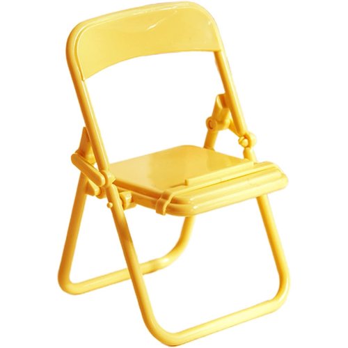 5Pcs Simulation Mini Folding Back Small Chair Model Dollhouse Folding Chair Accessories Doll House Miniature Plastic Furniture Accessories Scene Props for Micro Landscape Dollhouse Furniture