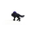 Schleich Eldrador Creatures Mythical Shadow Wolf Action Figure - Featuring Purple Coat and Translucent Back Crystals, Durable Toy for Boys and Girls, Gift for Kids Age 7+