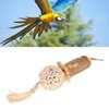 Pssopp Sola Stick Bird Toys, Soft Ball Log Sola Wood Bird Foot Balls Bird Foraging Toys for Budgies Cockatiels Lovebirds