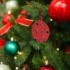 GRAPHICS & MORE Makeup Lipstick Mascara Eyeliner Pattern Aluminum Holiday Christmas Tree Ornament - 3.0" (7.6 cm) x 3.37" (8.6 cm)