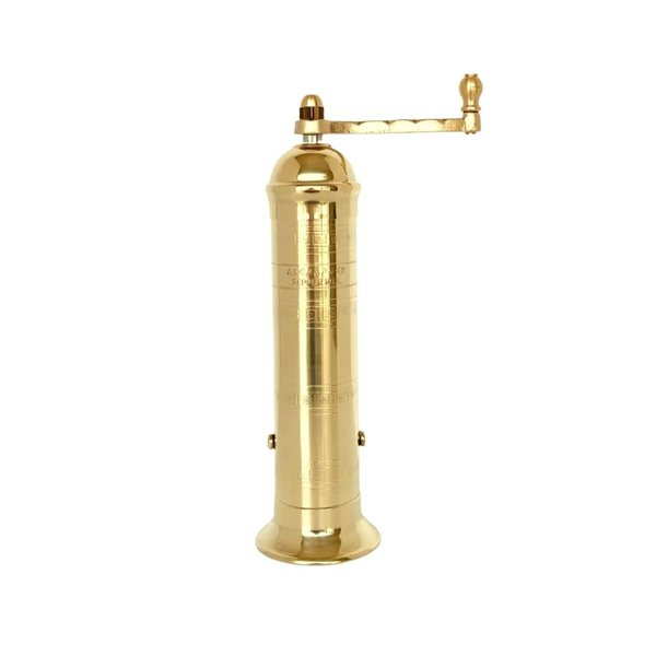 Alexander Home The Original European Salt and Pepper Mill (Brass, 8-Inch Pepper)