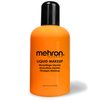 Mehron Makeup Liquid Makeup | Face Paint and Body Paint 4.5 oz (133 ml) (Orange)