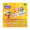Crayola Washable Kids Paint Set (50pcs), Includes Watercolor & Washable Paints, Painting Paper, Paint Sponge, Kids Paint Brushes