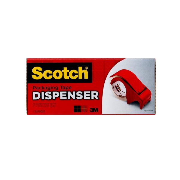 Scotch Packaging Tape Hand Dispenser (DP300-RD)