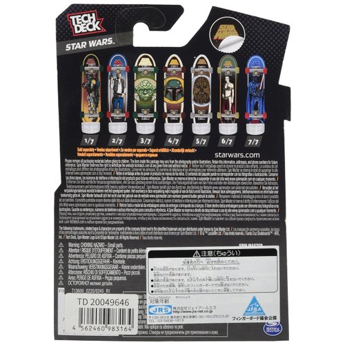 TECH DECK (テック デッキ) 96mm Vol.6 / Santa Cruz / STAR WARS HAN SOLO 20049646