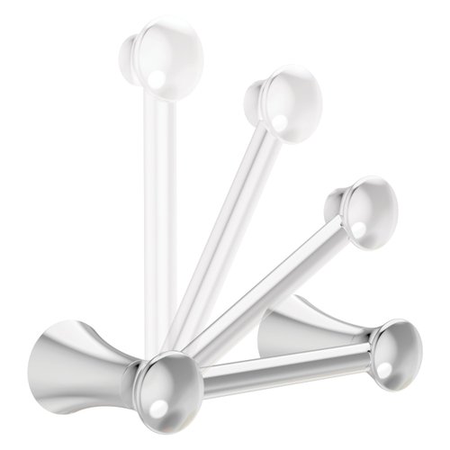 DELTA FAUCET 73850 Lahara Wall Mount Pivot Arm Toilet Paper Holder Bath Hardware Accessory in Polished Chrome