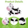 10 PCS Farm Animals Balloons, KUAOOAUK Foil Walking Animal Balloons with 7 PC Towing Ropes, Inflatable Farm Birthday Decorations for Theme Baby Shower Party Supplies (Horse Duck Pig Rooster Cow Sheep)