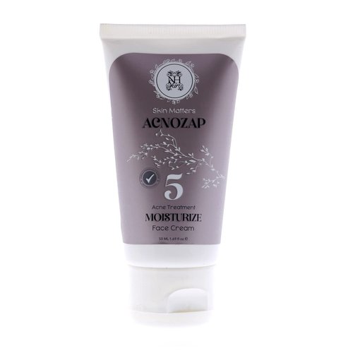 Skin Matters NADIA HUSSAIN - ACNOZAP Acne Treatment Mositurize Face Cream 1.69 FL OZ (50mL)