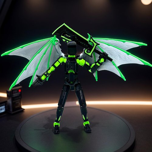 ZOMGURD (Assembly Completed) T13 Action Figure Set,Titan 13 Robot Movable Action Figure,3D Printed 13 Action Figure Articulated,Full Body Mechanical Doll,Christmas Birthday Gift for Kids Adult