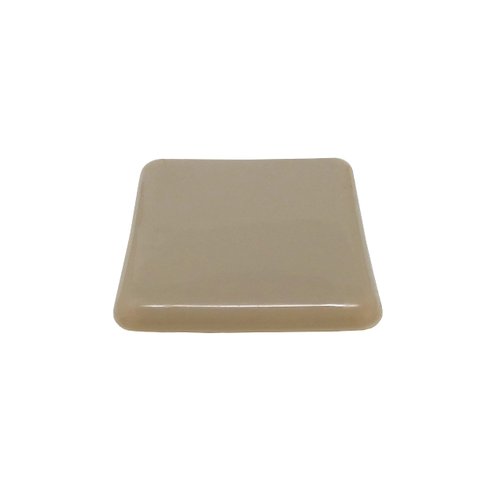 Shepherd Hardware 3949 2-Inch Adhesive, Square, Slide Glide Furniture Sliders, 4-Pack,Beige