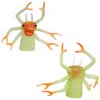 Set of 8 Glow In The Dark Monster Finger Puppet