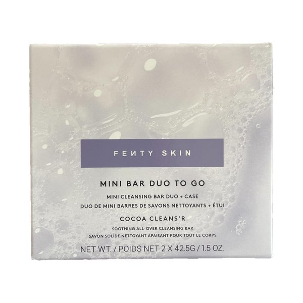 Fenty Skin Mini Cleansing Bar Duo + Case