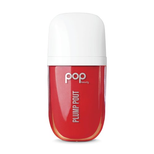 POP Beauty PLUMP POUT | WATERMELON WOW - Plumping Lip Oil, Hydrating Lip Gloss, Long Lasting Nourishing Lip Glow Oil Non-sticky