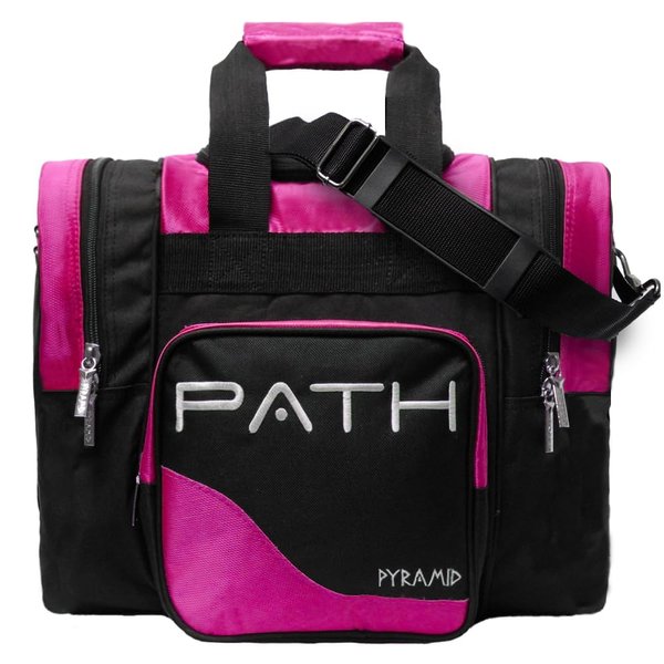 Pyramid Path Pro Deluxe Single Tote - Black/Hot Pink