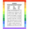 ZOCO - Word Search for Kids - Mini Activity Pads (50 Bulk Pack Without Crayons) - Party Favors, Goodie Bag Stuffers, Activities for Kids
