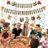 Italian Party Decorations - Buon Compleanno Banner with Hanging Swirls Pizza Party Decorations Italian Decor for Birthday Pizza Party Pizza Time Pizza Game