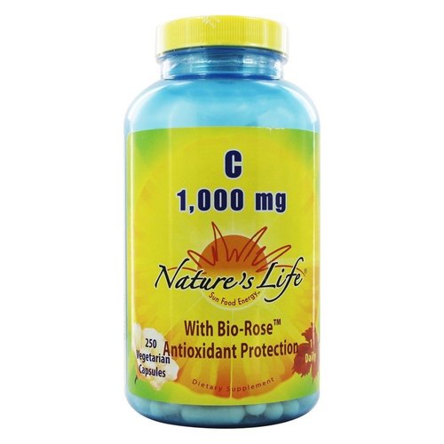 Vitamin C 1000mg Nature's Life 250 Caps