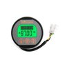 QWORK Battery Monitor Voltmeter Ammeter, Voltage Range 8V-80V and up to 500A, Voltage Current Meter with 13 ft Custom Cable