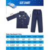 Popsunny Police Officer Costume for Kids, Cop Toys with Policeman Uniform, Hat, Whistle, Toddler Dress Up for Christmas Party, Boys Girls Birthday Gift