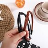 Leadigol Korean Style Headwear Exquisite Sweet Thin Hair Band Women Hairpin Hair Hoop Gilrl Headband Hair Clip Female Hair Accessories