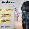 Benliss Shampoo and Conditioner Set With Argan and Macadamia Oil- Sulfate Free - For Straight, Curly, Frizzy, Dry - Hair Repair for Damaged Hair - Anti Frizz - Removing Split Ends