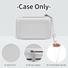 Hard Case Compatible with Analogue Pocket Handheld Game Console, Portable Mini Game Player Storage Bag for Video Games Cards, Charging Cable and Accessories (Box Only)-White