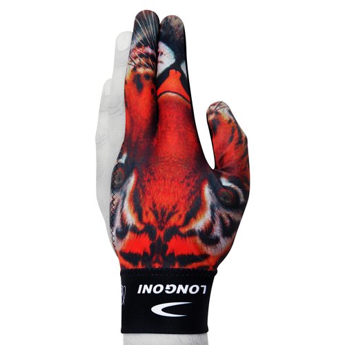 LONGONI Billiard POOL CUE GLOVE Tiger for Left hand