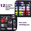 ARTIKA 59-Piece Sewing Kit - Portable for Travel, Includes Scissors, Thread, Tape Measure