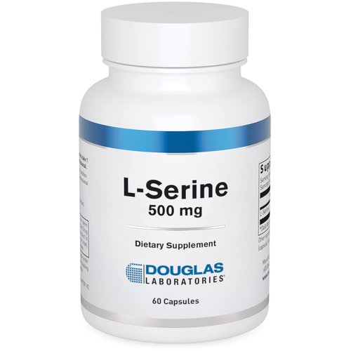 Douglas Laboratories L-Serine | Amino Acid Supplement for Heart and Brain Health and Muscle Building* | 60 Capsules