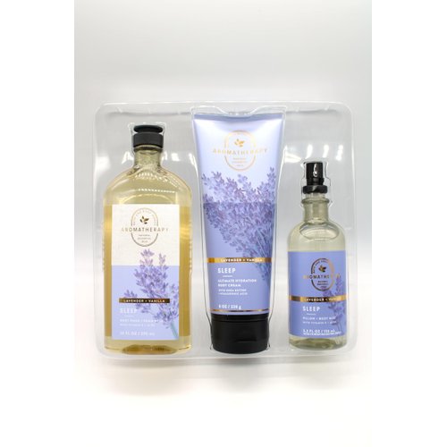 All is Calm (Lavender & Vanilla), Bath and Body, Body Mist, Body Cream, Body Wash Gift Set
